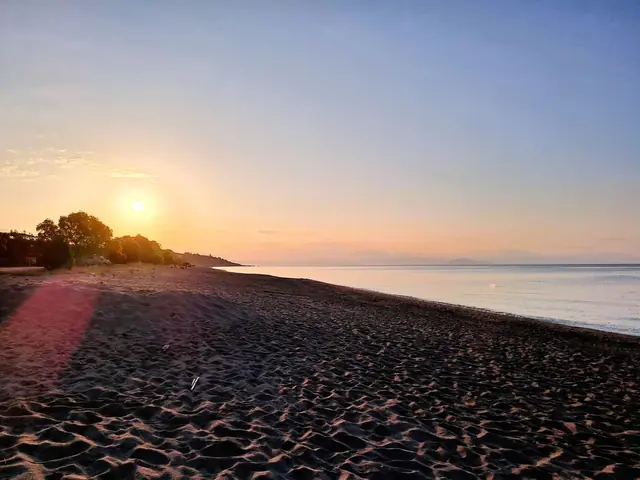 Δειλινό στην παραλία