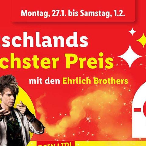 Ehrlich Brothers for Lidl