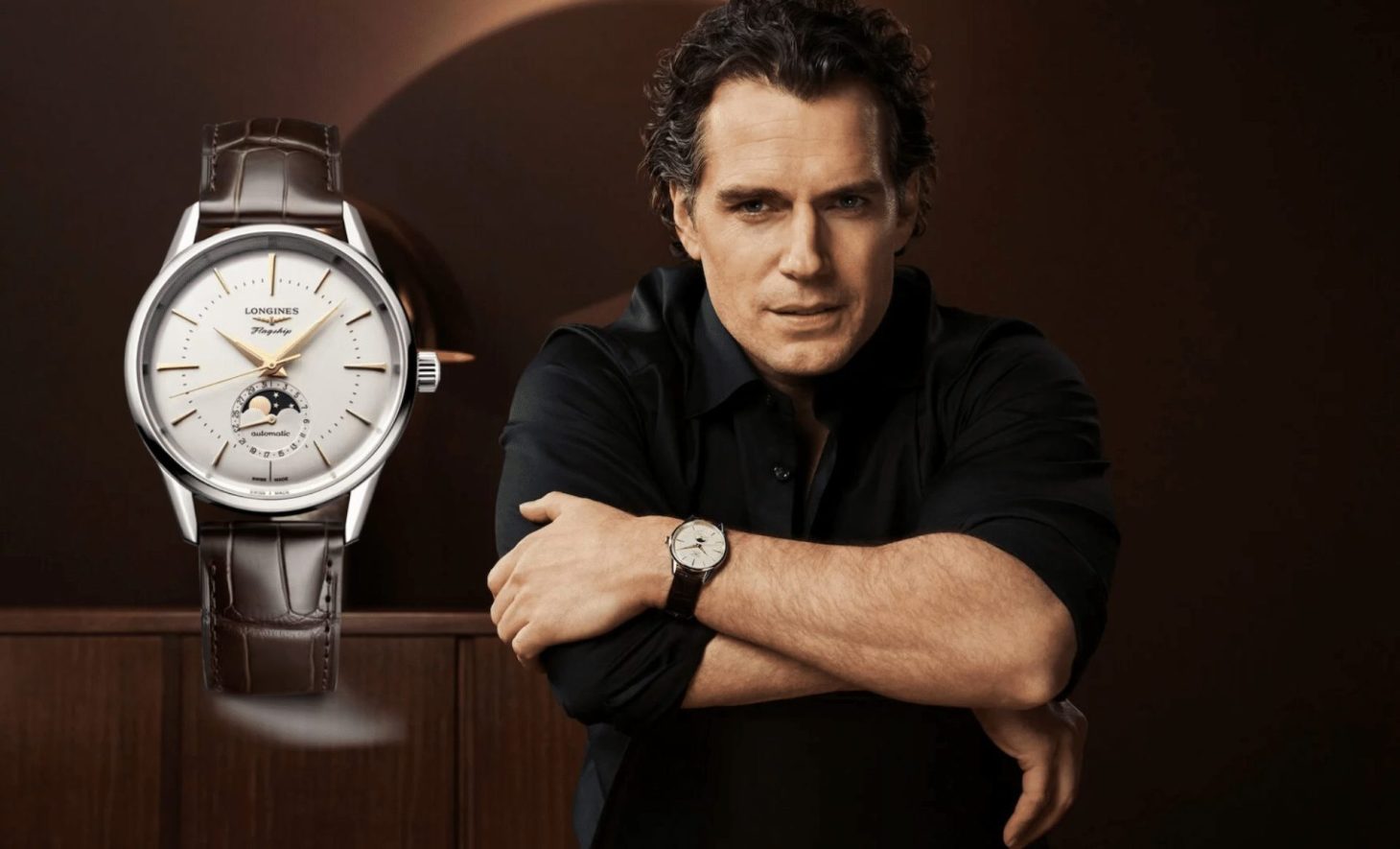 Longines-Flagship-Heritage-Moonphase-portee-par-Henry-Cavill
